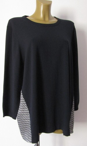 Marina rinaldi maglia blu - marina,