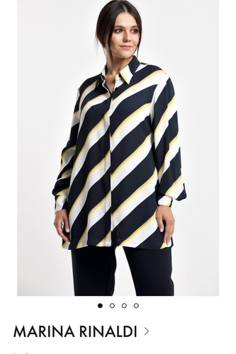 Marina rinaldi blusa camicia - blusa,