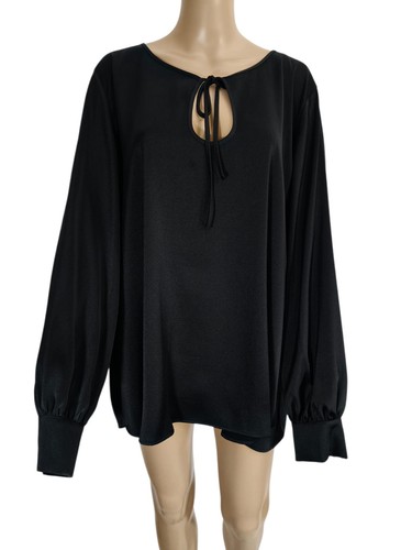 Marina rinaldi blusa - blusa, nera