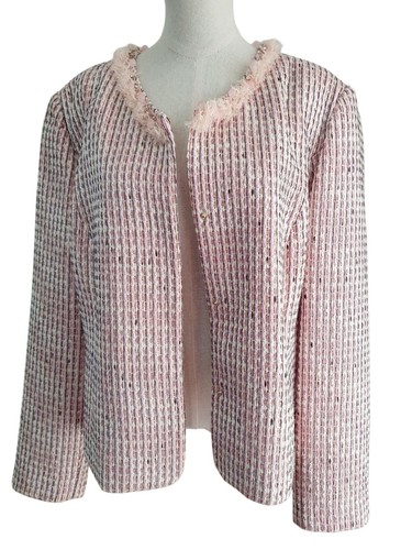 Marina rinaldi giacca tweed - marina,